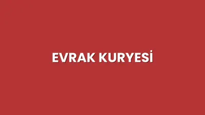 Evrak Kurye Hizmeti