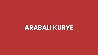 Arabalı Kurye Hizmeti
